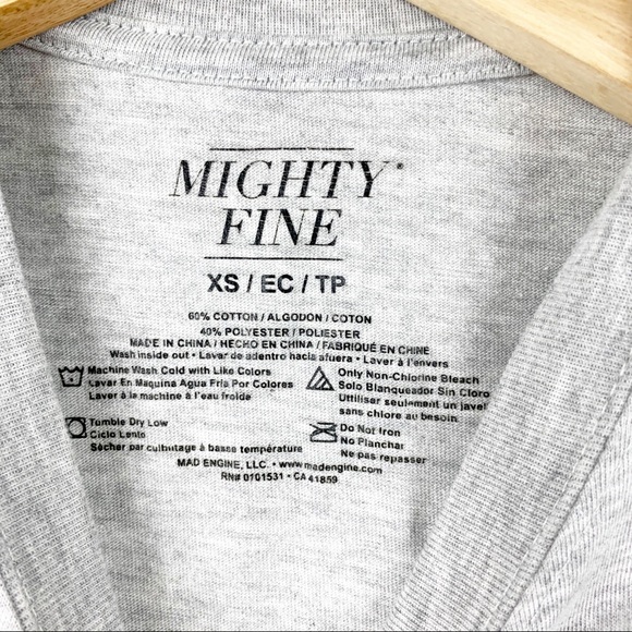 Mighty Fine Boxy T-Shirt XS - Picture 3 of 3